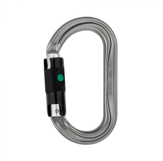 Petzl | M33A BL - Ok-Lightweight Oval Carabiner (Ball-Lock)