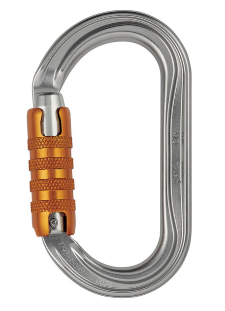 Petzl | M33A TL - Ok-Lightweight Oval Carabiner (Triact-Lock)