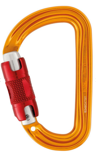 Petzl | M39A RL - Asymmetric Carabiner (Twist-Lock)