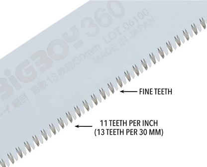 Silky | 352-36 -  BIGBOY 14 in. Fine Teeth Folding Saw