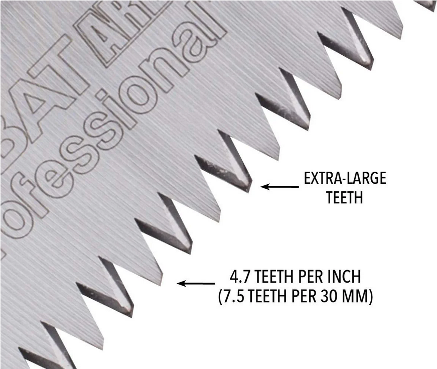 Silky | 722-33 - ZUBAT Arborist Professional Hand Saw 330mm XL Teeth