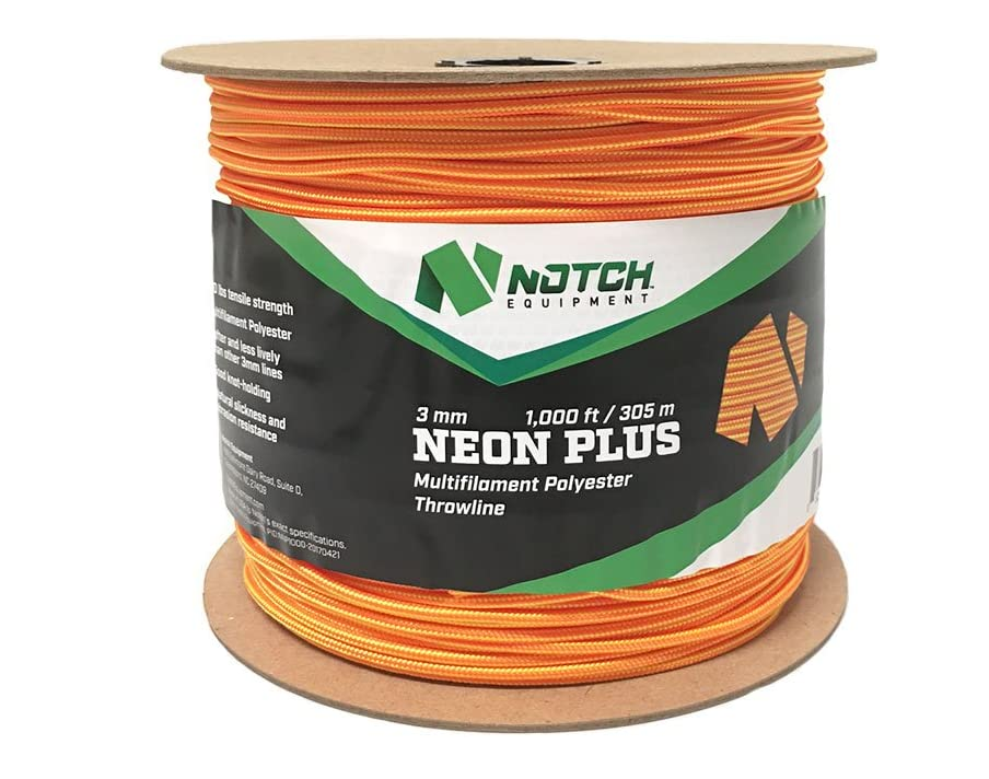 Notch | NPT-1000 - Neon Plus 3mm Throwline (1000 Ft.)