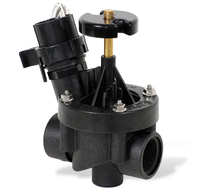 Rain Bird | 100PESB - 1 in. Inlet Inline Plastic Industrial Irrigation Valve