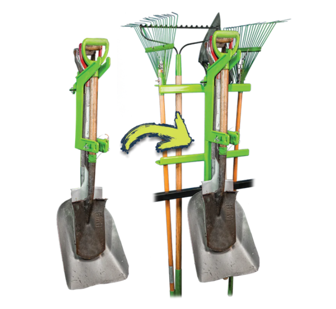 Green Touch | TD21 - Tool Rack | D-Handle | Xtreme Pro Series