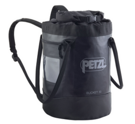 Petzl | S001CA01 - Black Bucket 30 Medium-capacity freestanding bag