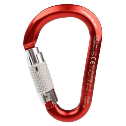 Kong | Triple Lock HMS Pear Carabiner (KNG-786-SN)