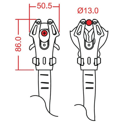 Kong | Frog Cable Directional Connector (KNG-700-200)