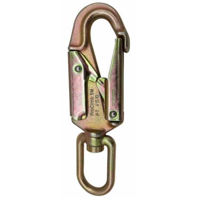 ProClimb | Double Action Forged Steel Swivel Snap Hook