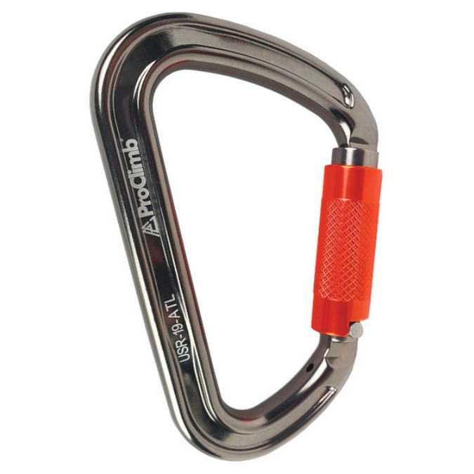 ProClimb | Twist Lock I-Beamer Lite Carabiner (USR-19-ATL)