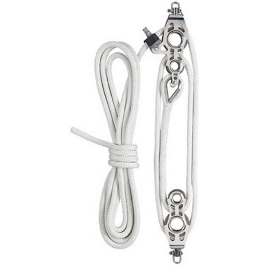 ProClimb | Stainless Steel Uni-Body Fiddle Block Set w/ Rope (USR-FB-STDR)